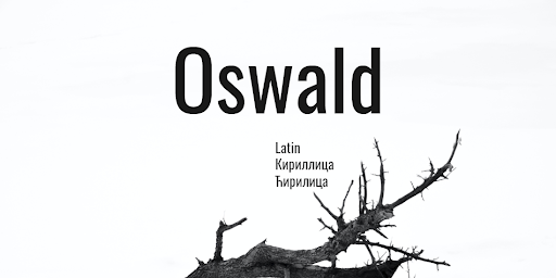 Oswald-Sci-Fi Font
