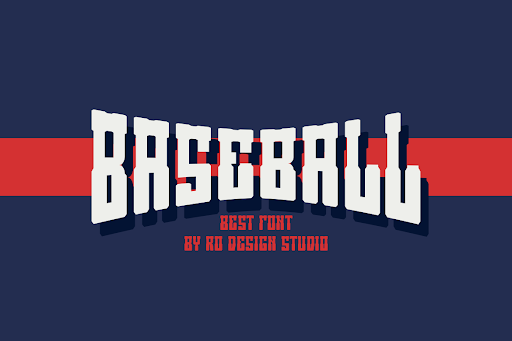 Slemaxo – Baseball & College Font