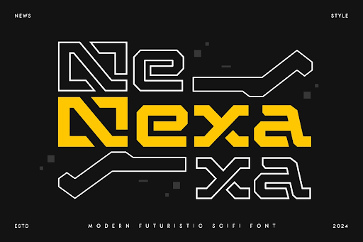 Nexa-Sci-Fi Font